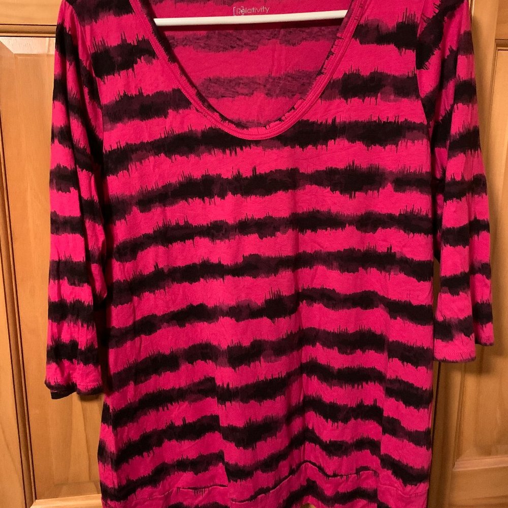 Relativity 3/4 sleeve top